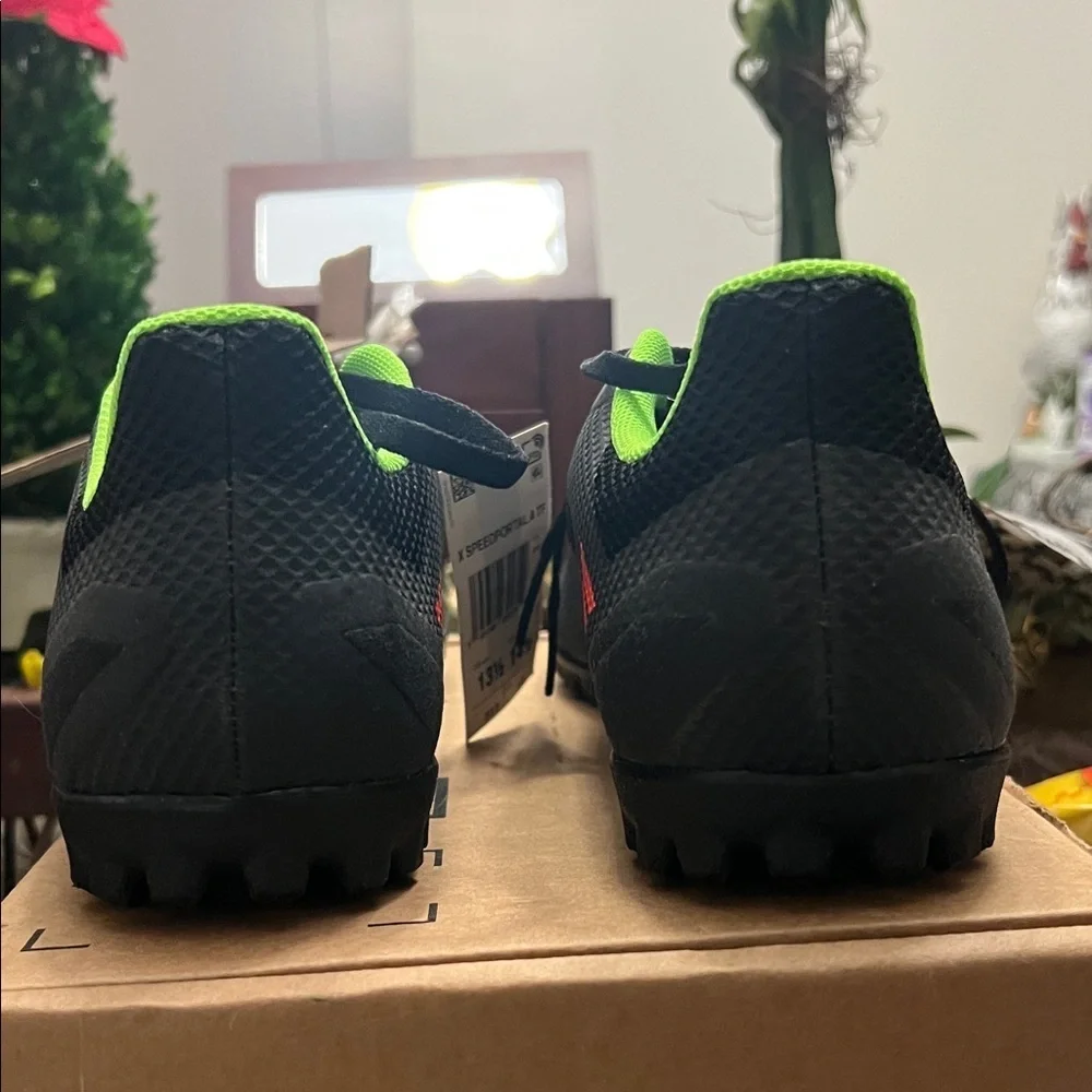 adidas Black and Red Athletic Shoes X Speed Portal 4